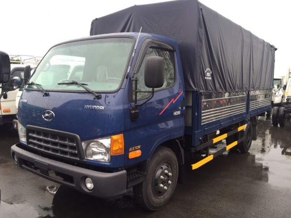 xe tải hyundai 6.5 tấn hd99 thùng mui bạt