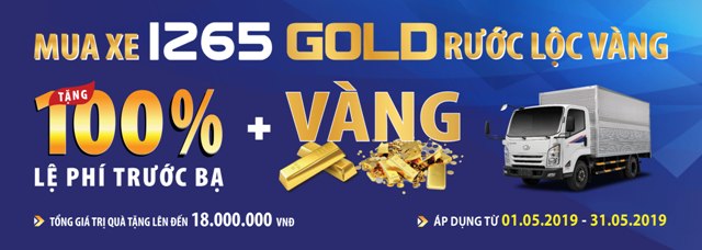 Mua Xe tải IZ65 GOLD Rước Lộc V&agrave;ng