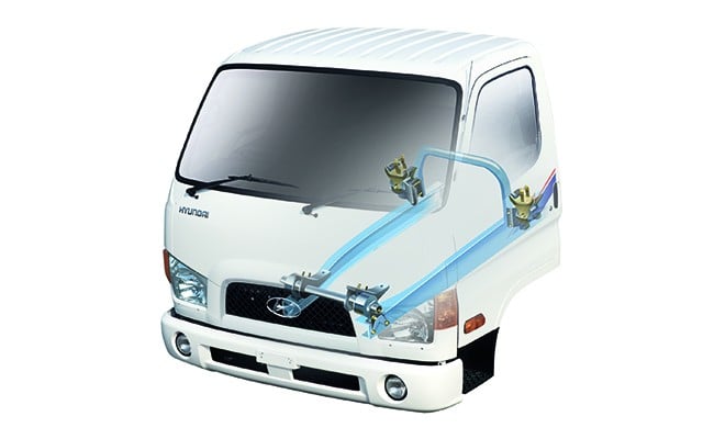 Hệ thống giảm sốc Hyundai New Mighty 75S 3.5 tấn