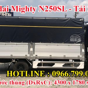 Alternative view of Xe Tải Hyundai New Mighty N250SL 2.5 Tấn Thùng Mui Bạt