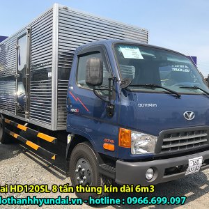 Alternative view of Hyundai HD120SL 8 tấn thùng kín 6m3