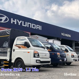 Alternative view of Xe Tải Hyundai New Porter H150 1.5 Tấn Thùng Mui Bạt