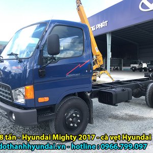 Alternative view of Hyundai Mighty 2017 thùng mui bạt 7,9 tấn
