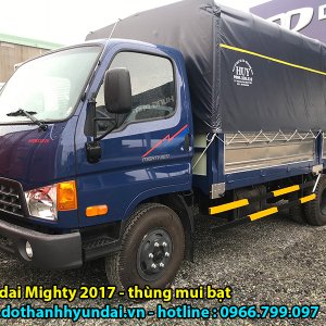 Hyundai Mighty 2017 thùng mui bạt 7,9 tấn