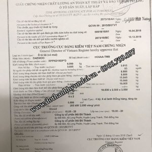 thong so ky thuat daewoo 9t 2019 2