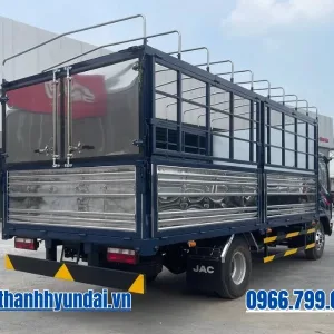 cabin tải JAC N500E5 5 tấn thùng bạt - bên trái phía sau