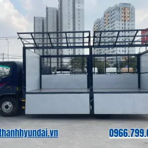 Xe Tải JAC N500E5 5 Tấn Thùng Bạt mở bửng mở vĩ