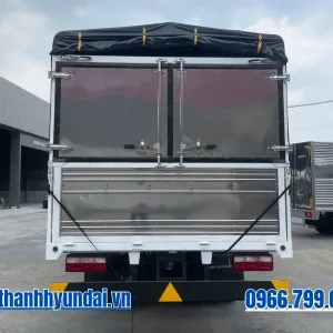 đuôi xe tải JAC N350P 3.5 tấn thùng dài 5m2 (thùng bạt)