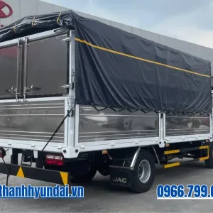 xe tải JAC N350 Plus 3.5 tấn thùng dài 5m2 (thùng bạt)