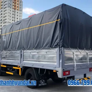 Đuôi thùng xe tải Dothanh IZ50M Plus thùng mui bạt 4m4