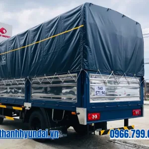 Đuôi thùng xe tải Dothanh IZ50S thùng mui bạt