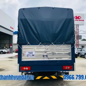 Đuôi xe tải Dothanh IZ50S thùng mui bạt