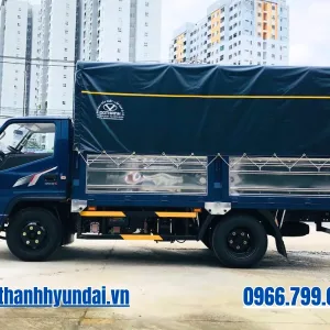 Hông xe tải Dothanh IZ50S thùng mui bạt