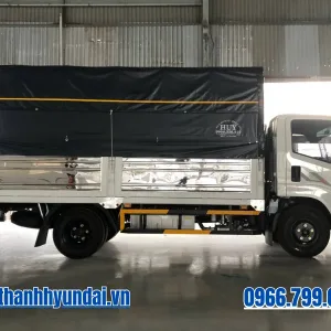 Hông xe tải Dothanh IZ50M Plus thùng mui bạt (màu trắng)