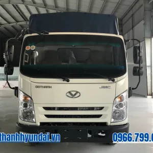 Mặt ca lăng xe tải Dothanh IZ50M Plus thùng mui bạt (màu trắng)