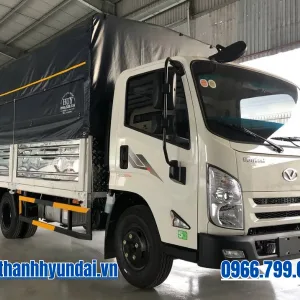 Xe tải IZ50M Plus thùng mui bạt 1t9 (màu trắng)