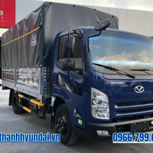 Xe tải IZ50M Plus thùng mui bạt 1t9 (màu xanh)