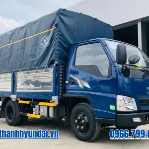 Xe tải Dothanh IZ50S thùng mui bạt 2t4