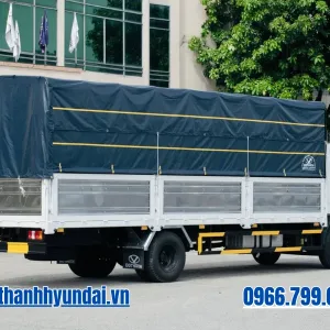 Xe tải Dothanh IZ60SL Plus thùng bạt 2t5 (Màu trắng)