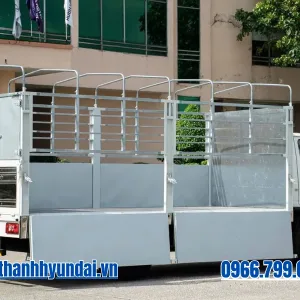 Đuôi thùng Dothanh IZ50M thùng bạt mở bửng hông