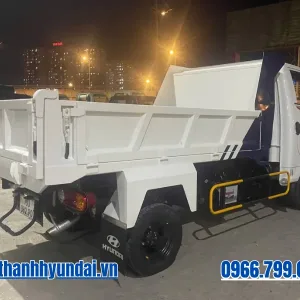 Đuôi thùng xe tải ben Hyundai New Porter H150 mở bửng