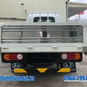Đuôi xe tải Hyundai New Porter H150 thùng lửng