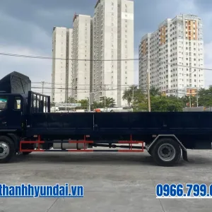 Hông xe tải JAC N900P E5 thùng lửng dài 7m