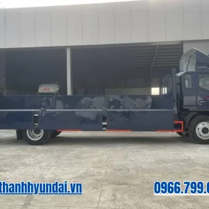 Hông xe tải JAC N900P E5 thùng lửng mở bửng