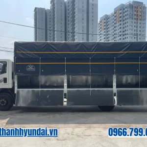 Xe tải Dothanh IZ71SL Plus thùng bạt mở bửng hông