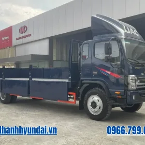 Xe tải JAC N900P E5 thùng lửng mở bửng hông