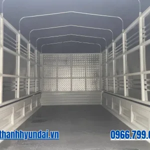 lòng thùng xe tải Đô Thành Missu T33L thùng bạt