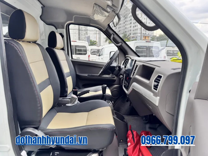 Nội thất xe van Đô Thành Missu V65