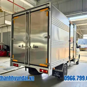 Đuôi xe tải Đô Thành Missu T33L tải 1t4 thùng kín dài 3m3