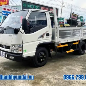 Xe tải Dothanh IZ50S thùng lửng dài 3m8
