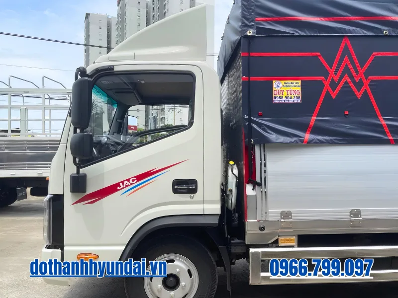 cabin xe tai jac n350s thung mui bat Cabin xe tải JAC N350S thùng mui bạt