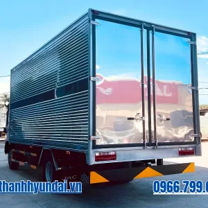 duoi xe tai jac n350 plus thung kin 800x600 Động cơ xe tải JAC N350 Plus