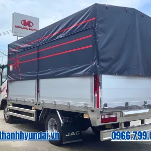 duoi xe tai jac n350s pro thung mui bat thung 4m4 800x600 Đuôi xe tải JAC N350S Pro thùng mui bạt dài 4m4