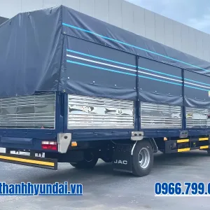 Đuôi xe tải JAC N350SL thùng mui bạt