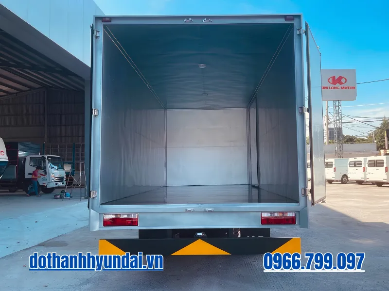 long thung xe tai jac n350 plus thung kin Lòng thùng xe tải JAC N350 Plus thùng kín