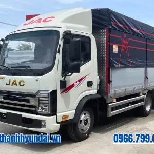 xe tai jac n350s pro thung mui bat 800x600 Xe tải JAC N350S Pro thùng mui bạt