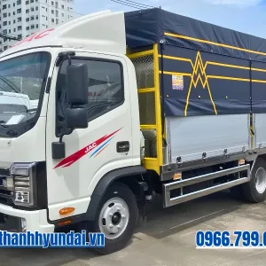 Xe tải JAC N350S Pro thùng mui bạt sơn màu miễn phí