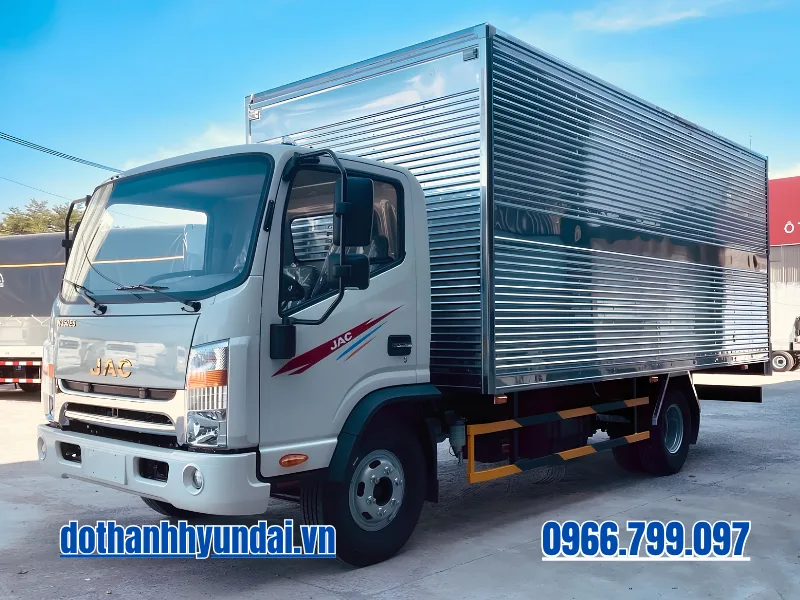 xe tai xe tai jac n350 plus thung kin Xe tải JAC N350 Plus thùng kín