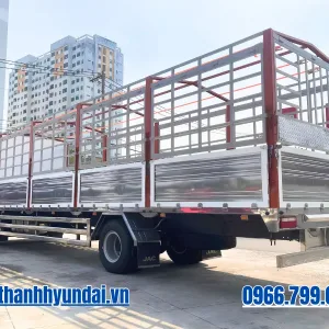 Đuôi hông JAC Dawos thùng dài 10m