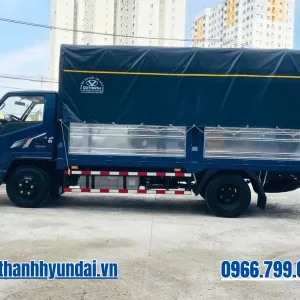 Đuôi thùng xe tải Đô Thành IZ62M thùng mui bạt