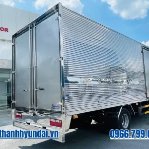 Đuôi thùng xe tải JAC N350SL thùng kín