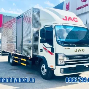 xe tải JAC N350SL thùng kín dài 6m35